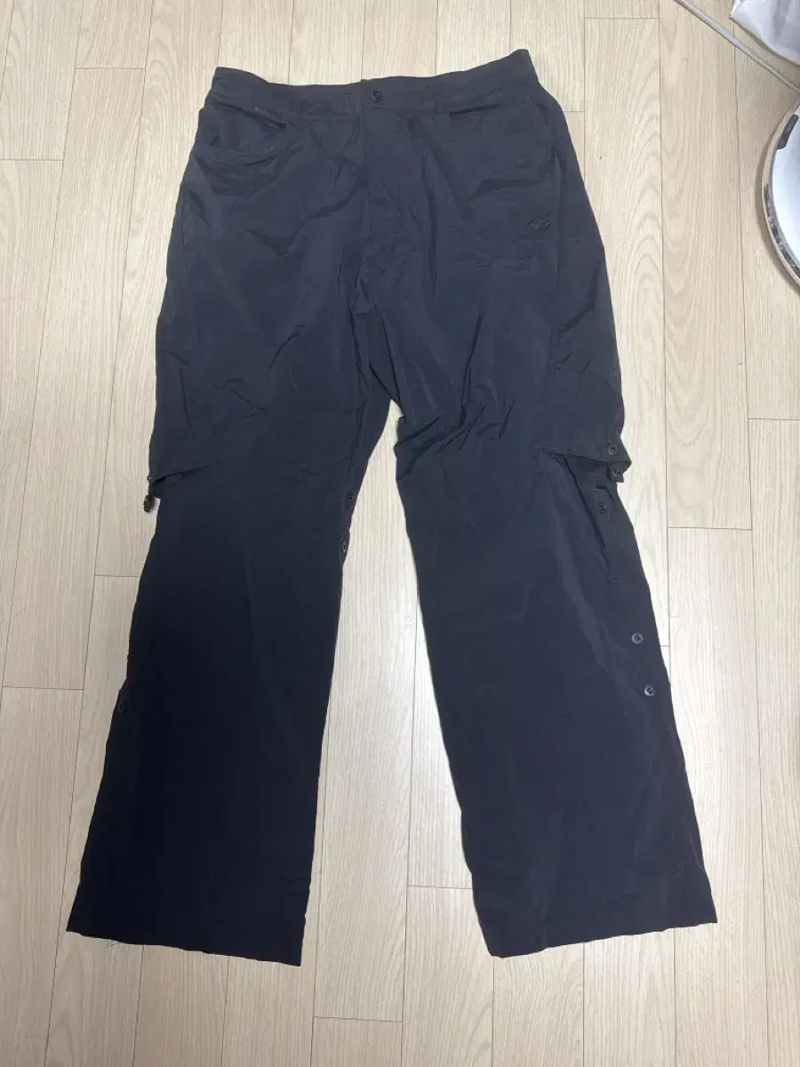 산산기어 Snap Stretch Pants Black - 24SS 3